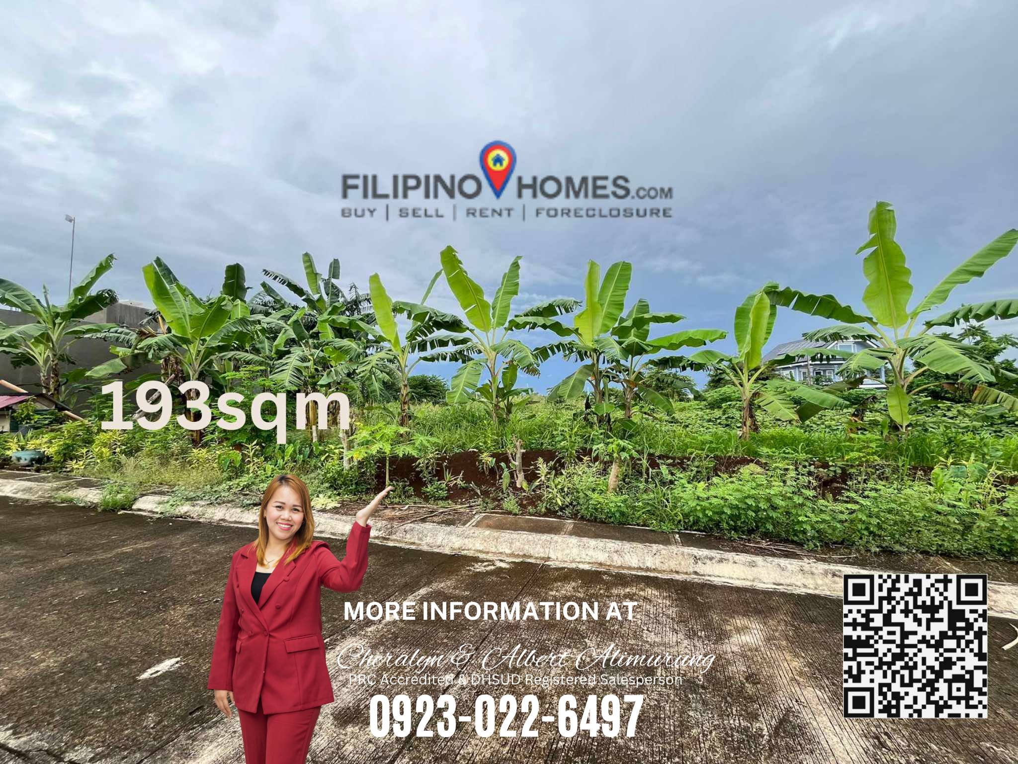 LOT FOR SALE in Caceres Heights Subdivision in Bicol — real estate listing image 1