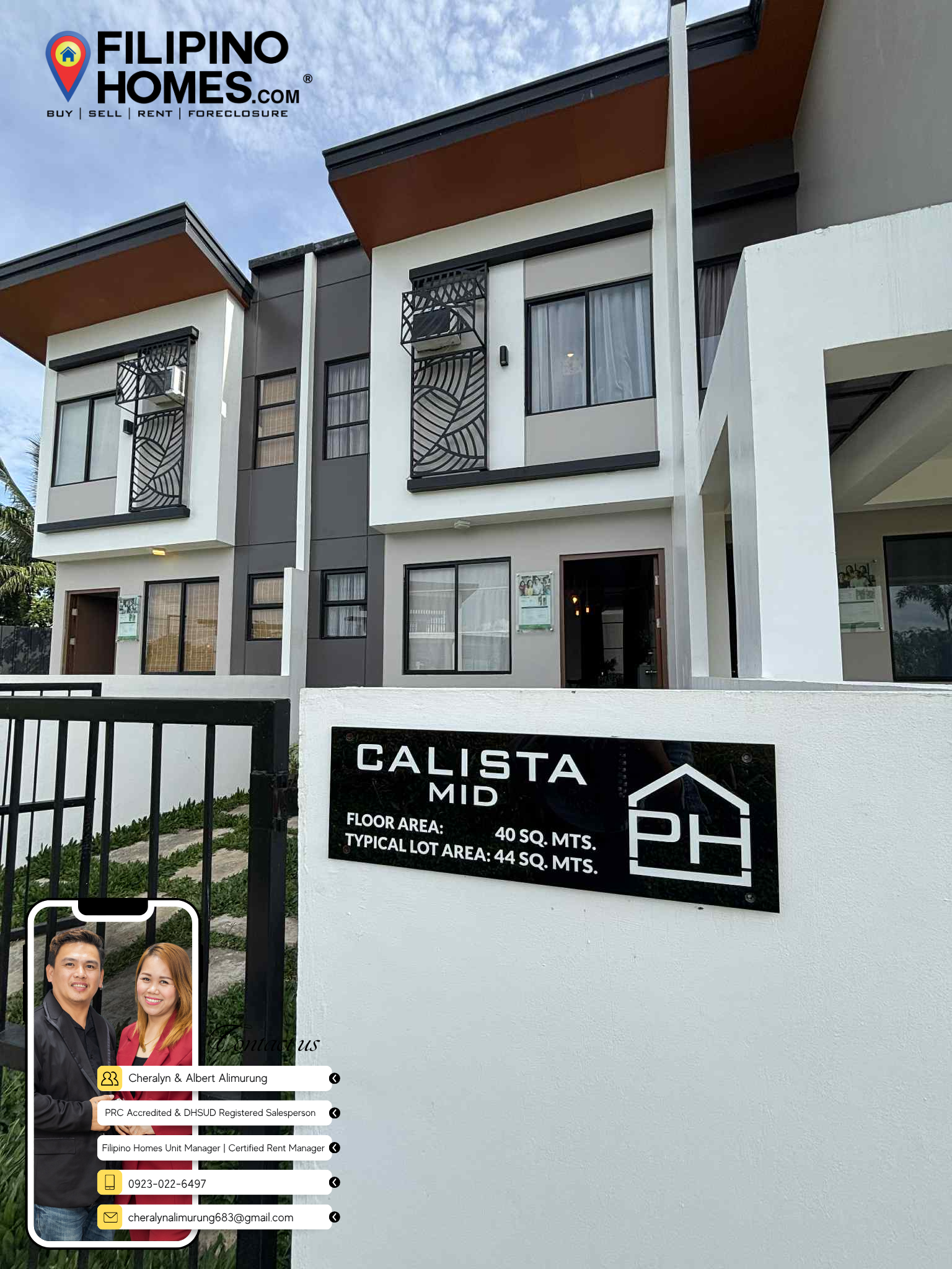PHirst Park Homes – San Pablo East in Bicol — real estate listing image 1