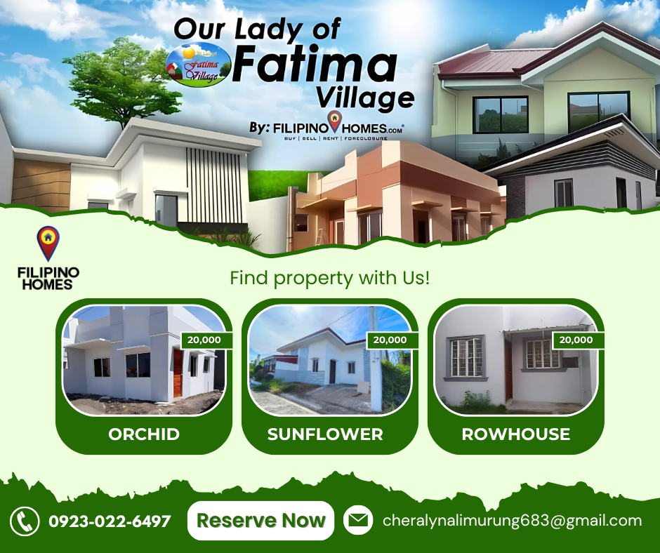Our Lady of Fatima Units Available in Bicol — real estate listing image 1
