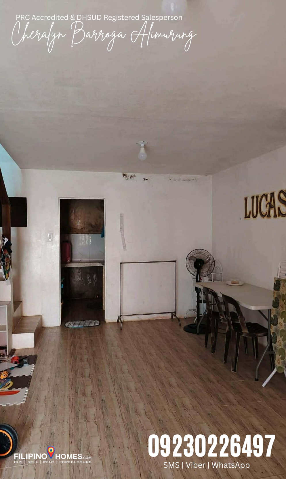 BROKERAGE: For Assume Townhouse Villa Obiedo Subd. in Bicol — real estate listing image 2