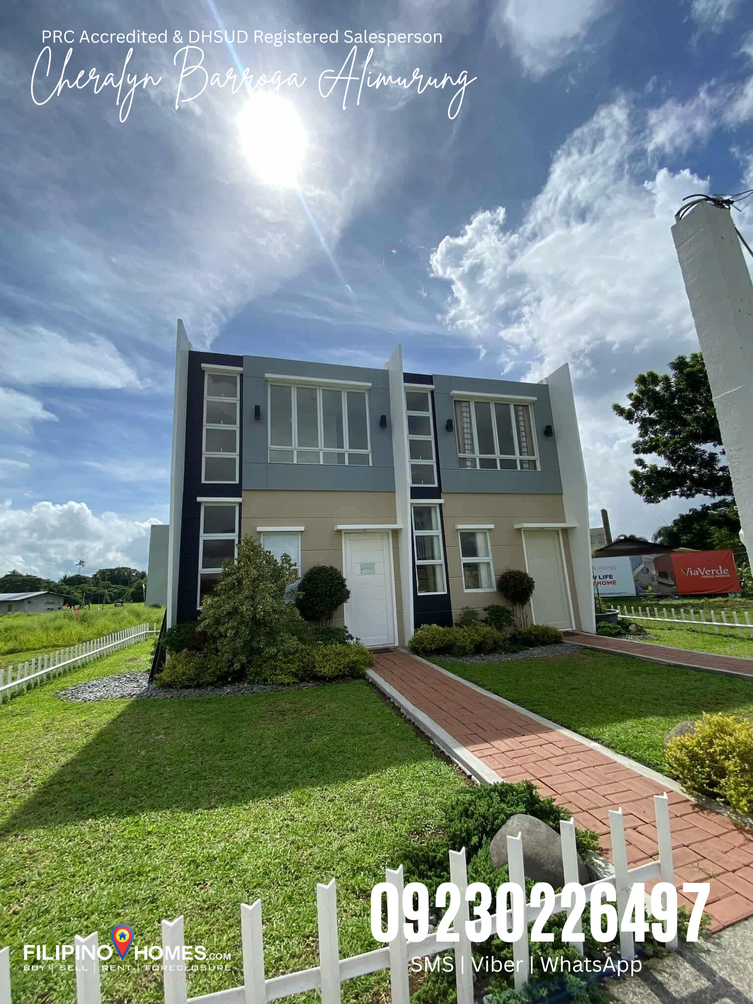 CIELO TOWNHOUSE MODEL UNIT at Via Verde Padre Garcia in Bicol — real estate listing image 1